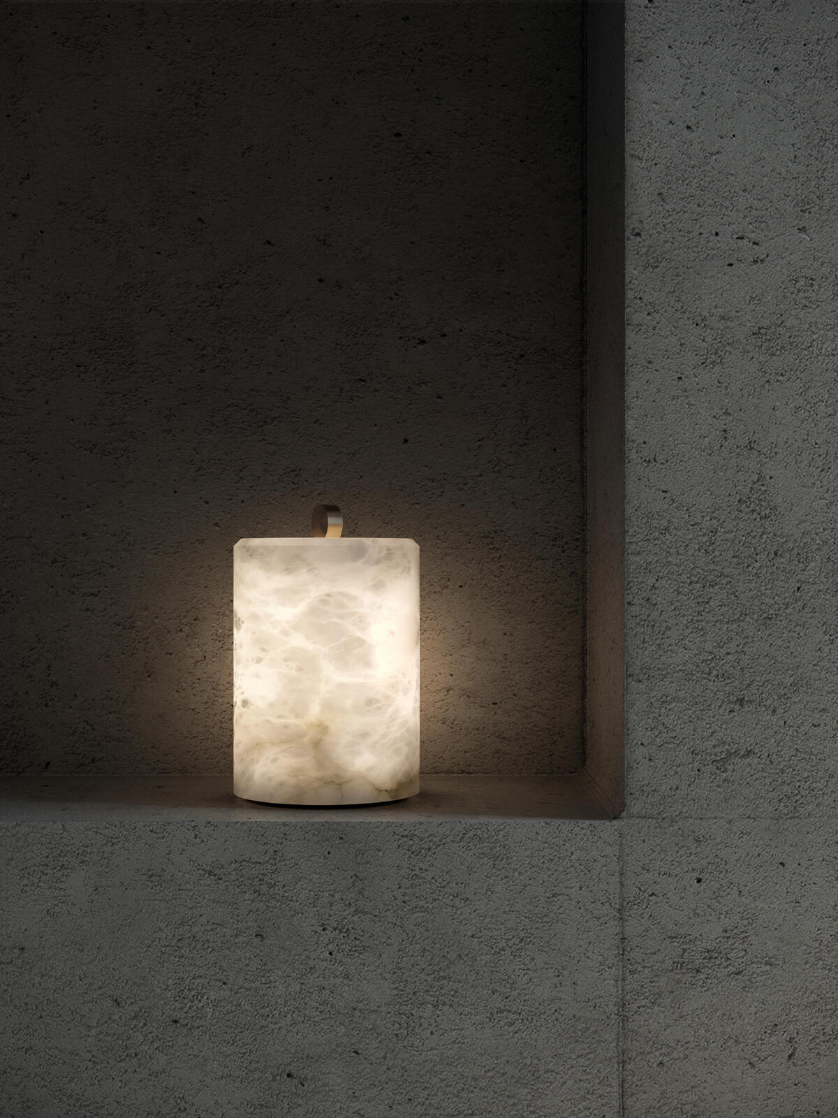 Lyra Alabaster Table Lamp