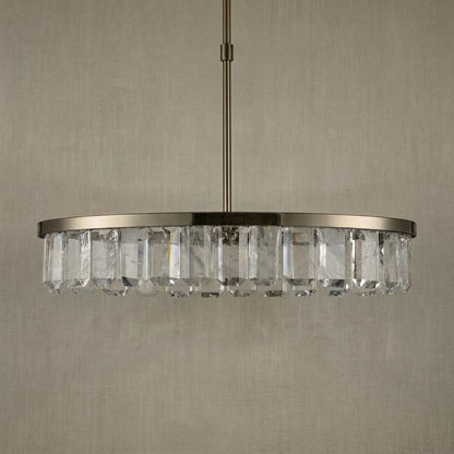 Selene Linear Crystal Chandelier
