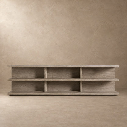 Contemporary Wood Console Table by Happyarcadian