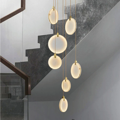 Alabaster Cuboid Dining Room Chandelier,Dining Room Chandelie-chandelier-Merlin Lamps-7-Lights 15"-merlinlamps
