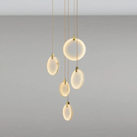 Alabaster Cuboid Dining Room Chandelier,Dining Room Chandelie-chandelier-Merlin Lamps-5-Lights 13"-merlinlamps
