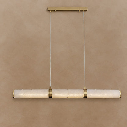 Alabaster Magnificence Art Linear Chandelier 39.4" 47.2" 55.1"