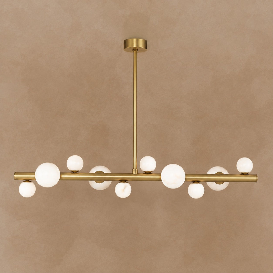 Alabaster Styx Chandelier 47''