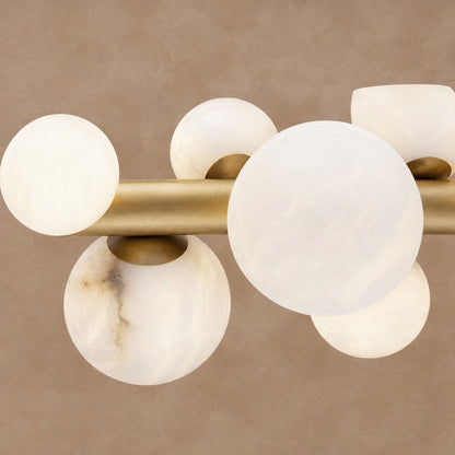 Alabaster Styx Chandelier 47''