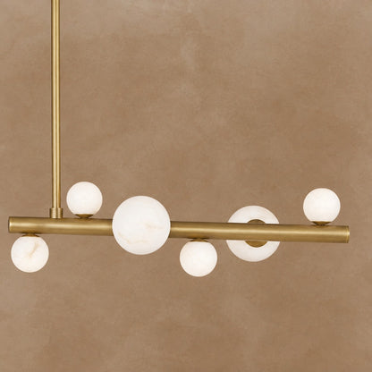Alabaster Styx Chandelier 47''
