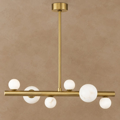 Alabaster Styx Chandelier 47''