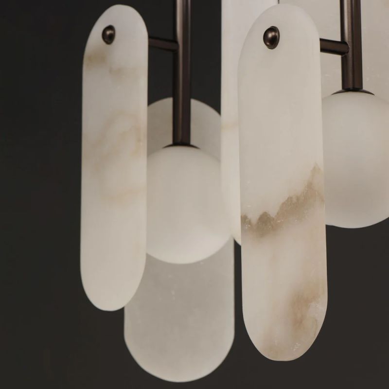 Alyssa Alabaster Studio 5-Light Pendant Chandelier