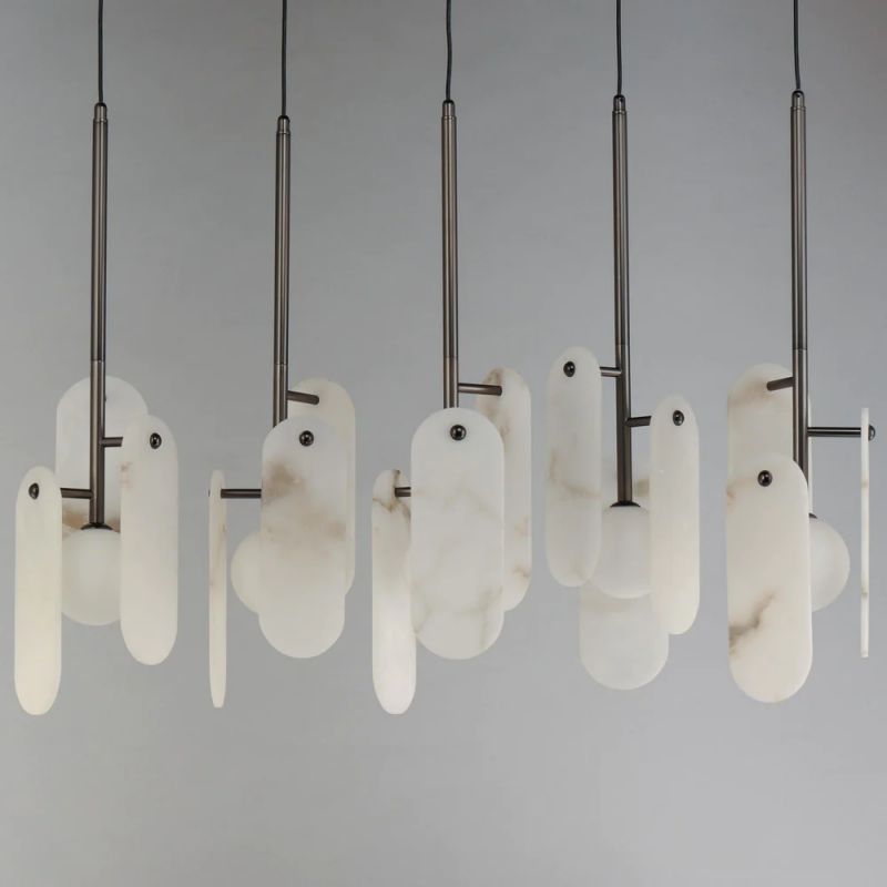 Alyssa Alabaster Studio 5-Light Pendant Chandelier