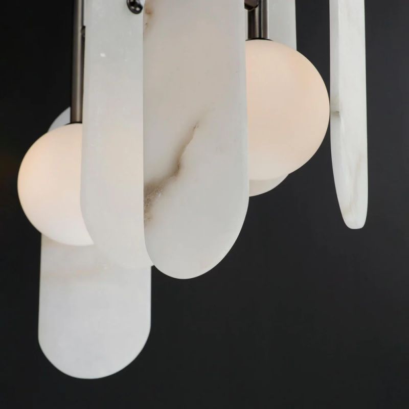 Alyssa Alabaster Studio 5-Light Pendant Chandelier