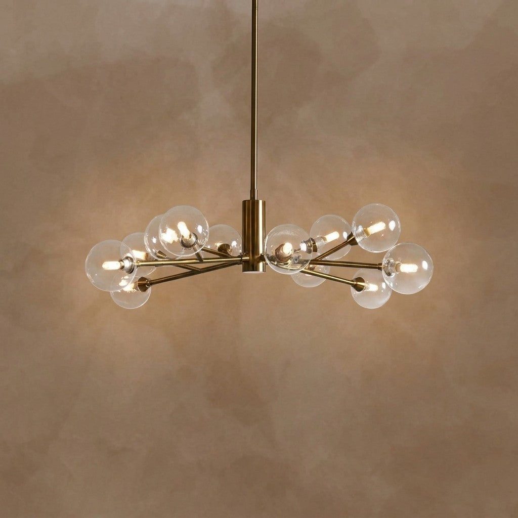 Apollo Round Chandelier 36"47"59"