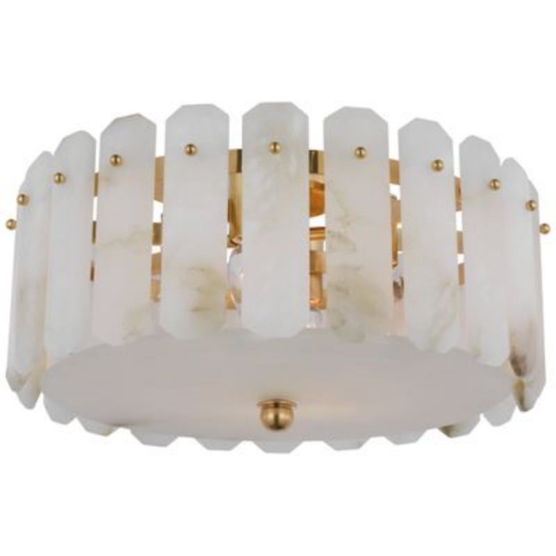 Raffi Alabaster Boton Medium Ceiling Lamp, Modern Flushmount Lamp