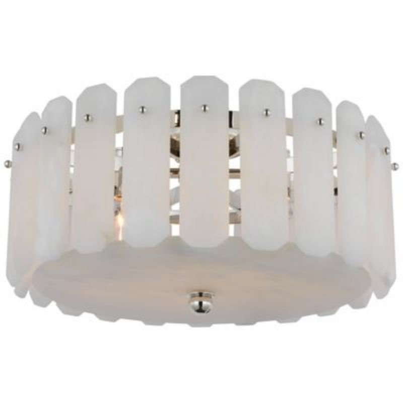 Raffi Alabaster Boton Medium Ceiling Lamp, Modern Flushmount Lamp