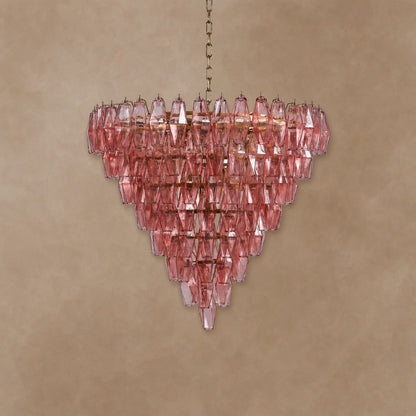 Asti Glass Chandelier 31.9"
