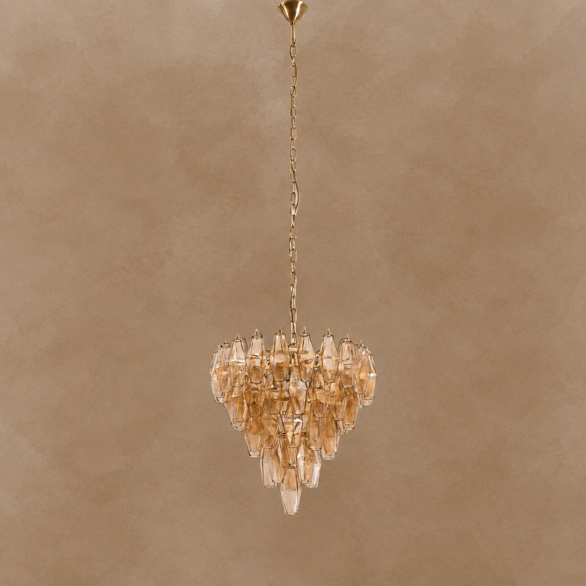 Asti Glass Chandelier 31.9"
