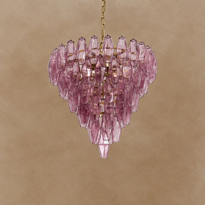 Asti Glass Chandelier 31.9"