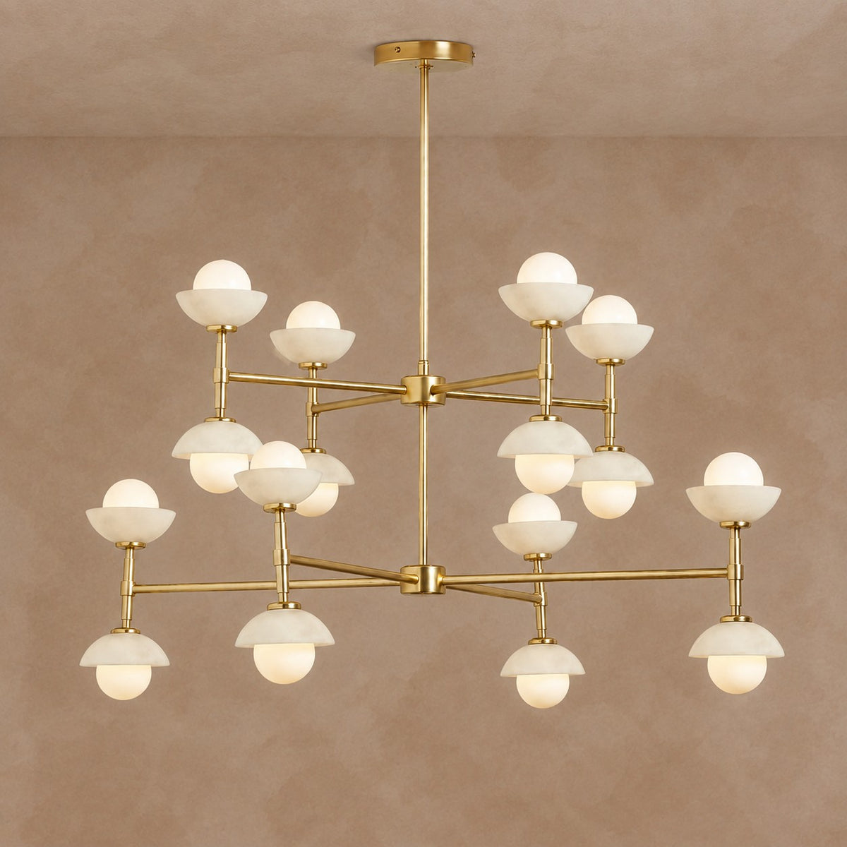 Aveline Refined Modern Chandelier 30.7"