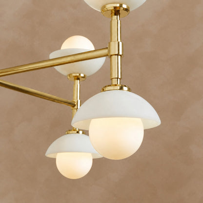 Aveline Refined Modern Chandelier 30.7"
