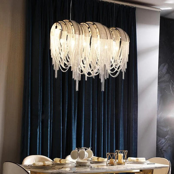 HA Alisa Long Branch Chandelier