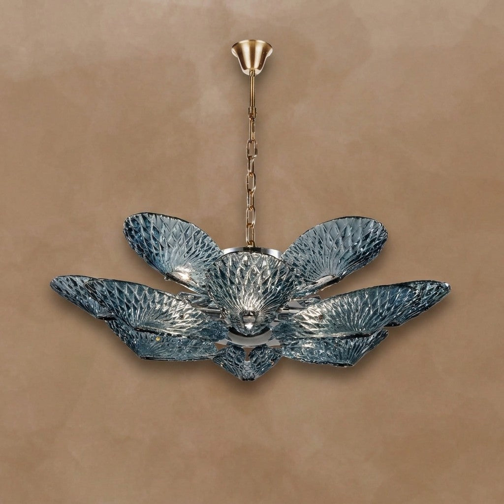 Bella Murano Glass Flower Chandelier