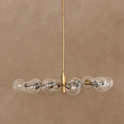 Birchmont Hand-Blown Glass Chandelier 48"