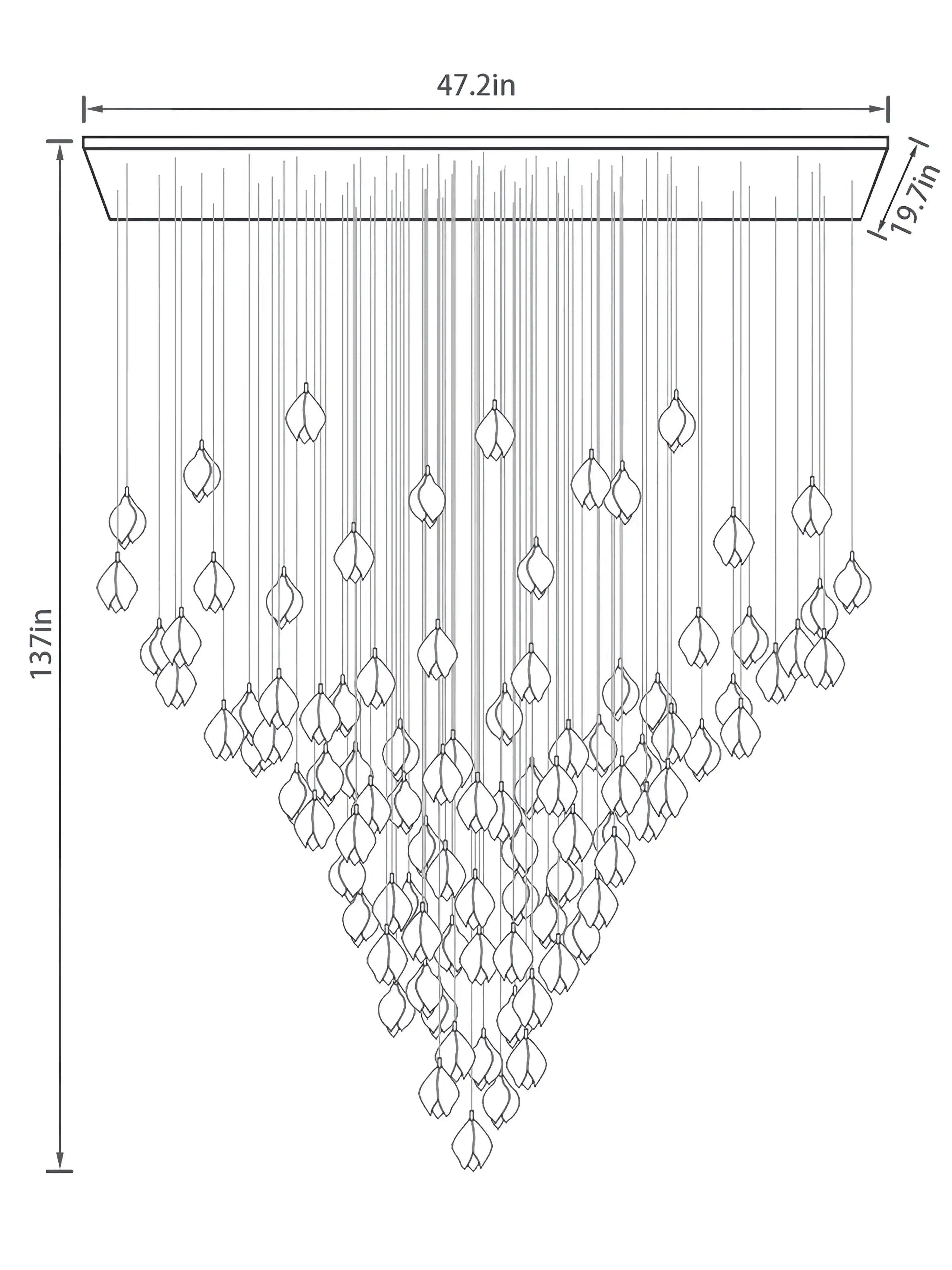 Bloom Chandelier