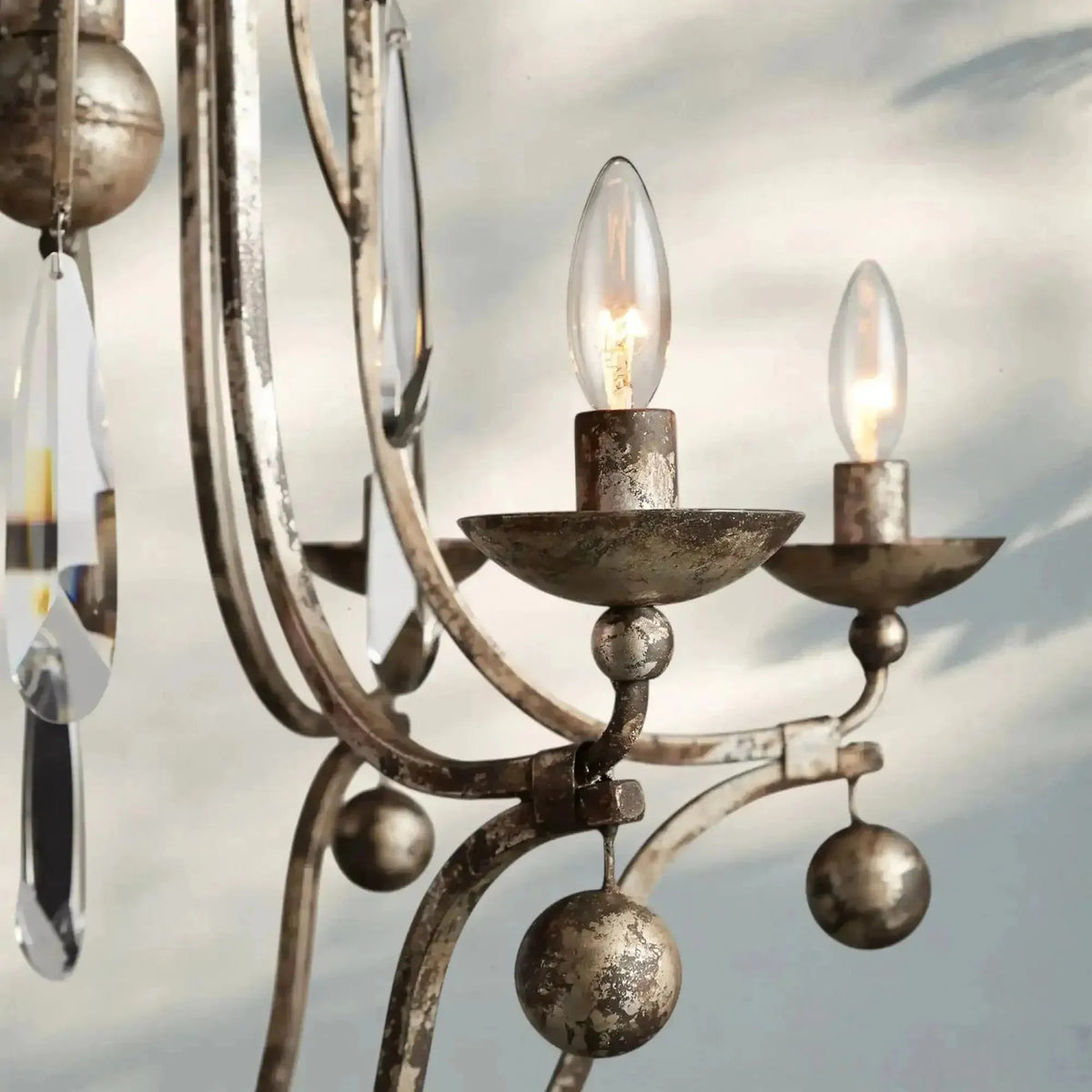 Bonitai Chandelier - Silver - Blushlighting