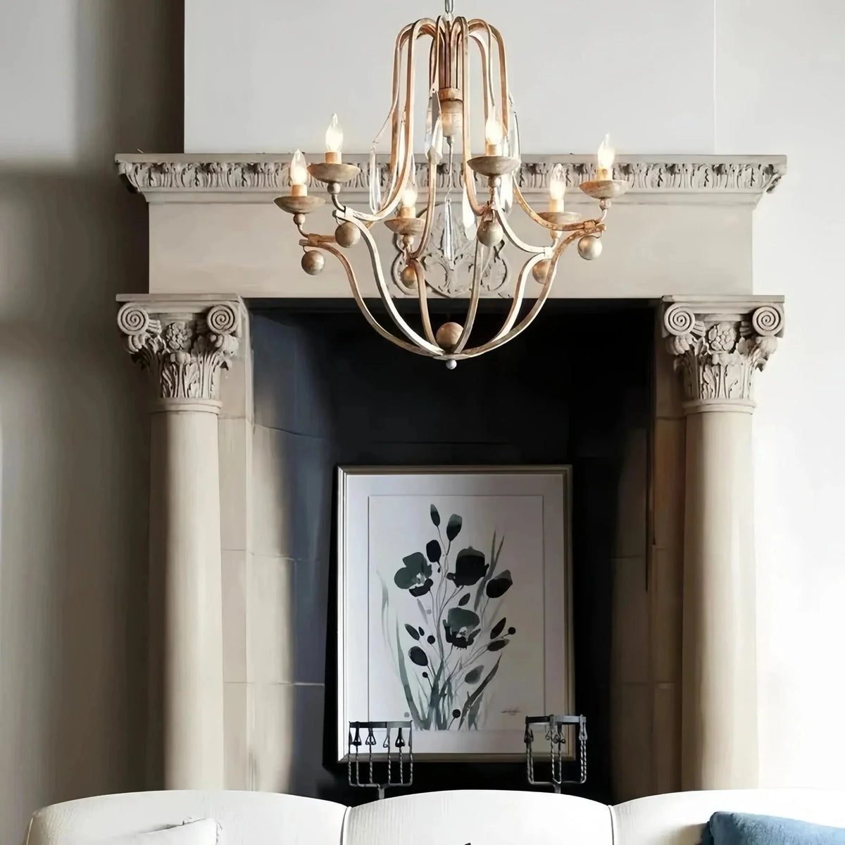 Bonitai Chandelier - Silver - Blushlighting