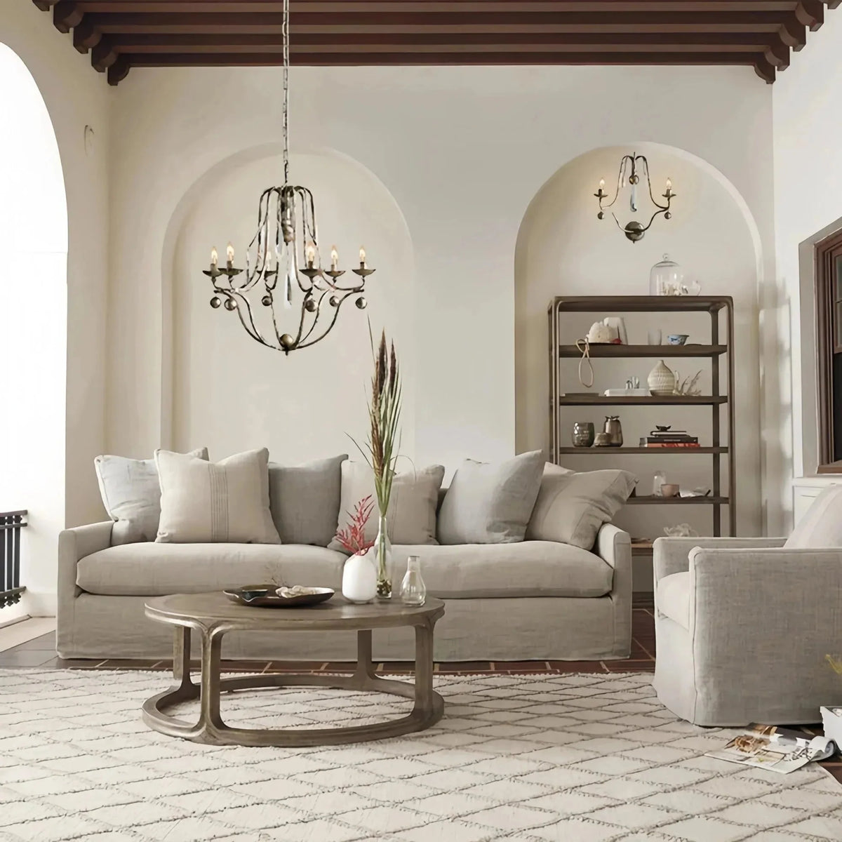 Bonitai Chandelier - Silver - Blushlighting