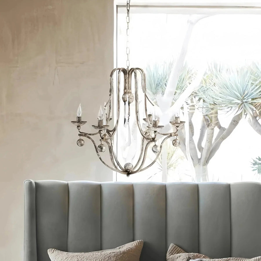 Bonitai Chandelier - Silver - Blushlighting