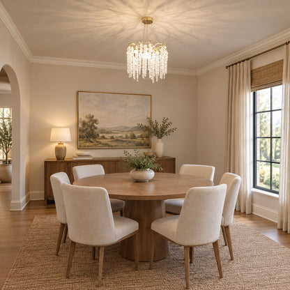 Branch Style Ceiling Light Crystal Icicle Chandelier