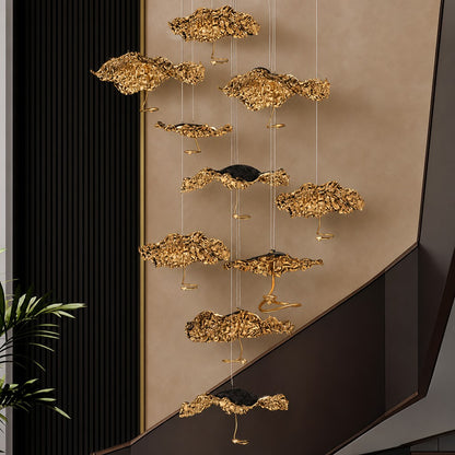Brass Aviary Constellation Chandelier 20.5" 23.6" 31.5"