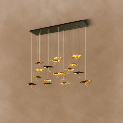 Brass Aviary Constellation Chandelier 20.5" 23.6" 31.5"