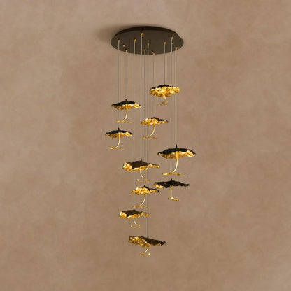 Brass Aviary Constellation Chandelier 20.5" 23.6" 31.5"