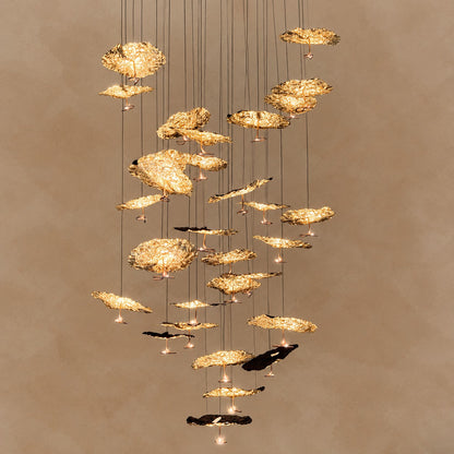 Brass Aviary Constellation Chandelier 20.5" 23.6" 31.5"