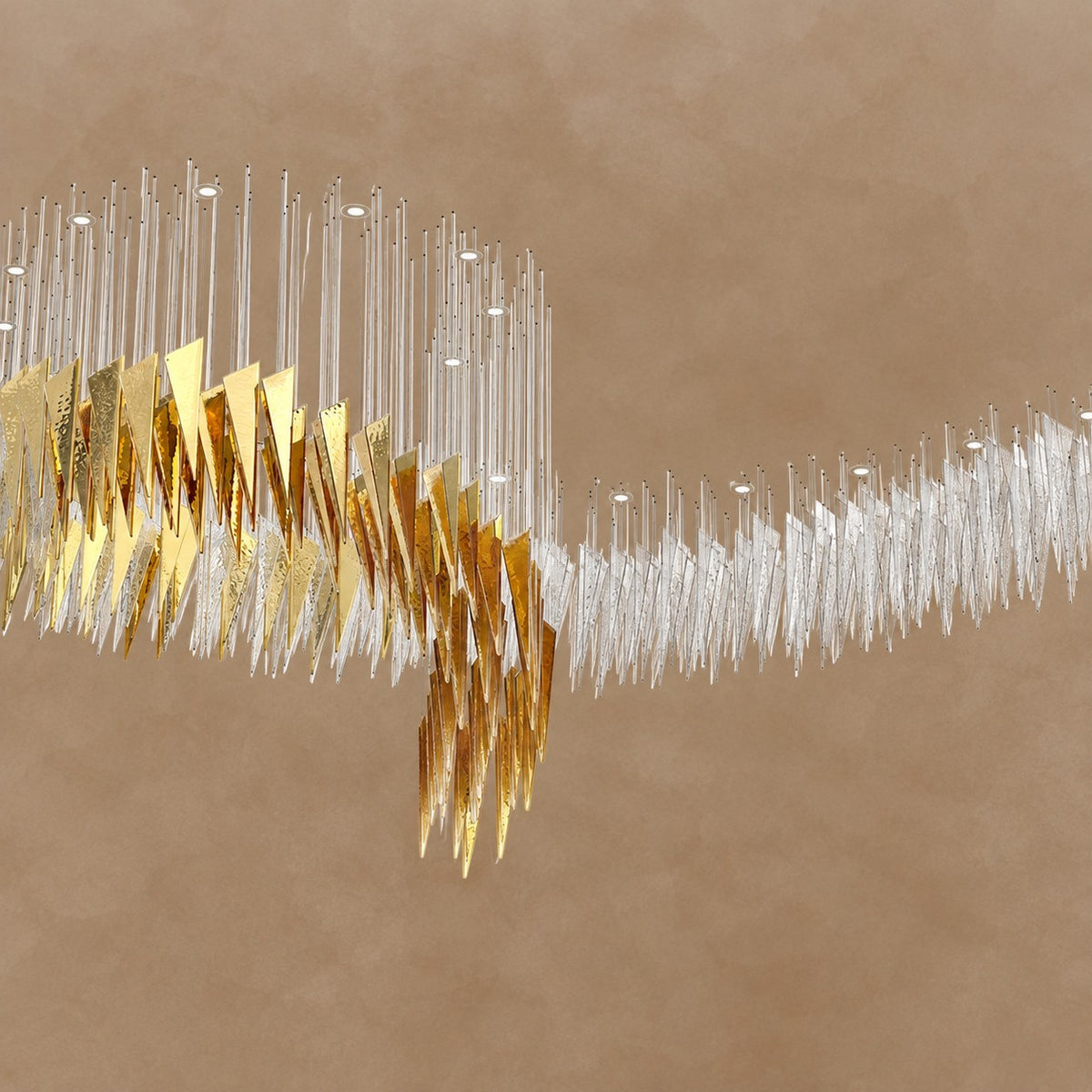Breeze Chandelier 39.4" 78.7"