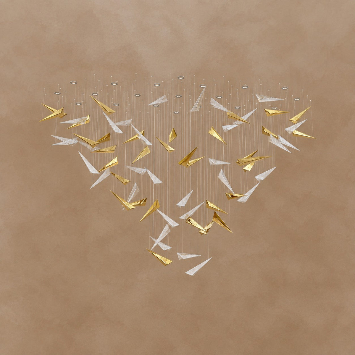 Breeze Chandelier 39.4" 78.7"