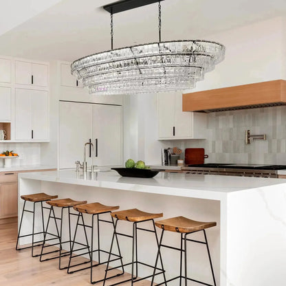 Givrelle Oval Chandelier