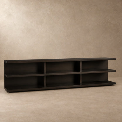 Contemporary Wood Console Table by Happyarcadian