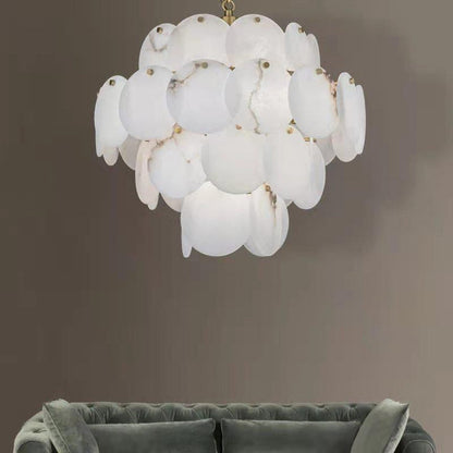 Caelum Alabaster Chandelier Light