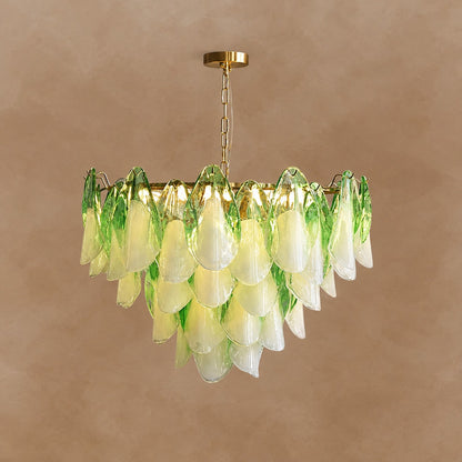 Murano Glass Chandelier for Living Room
