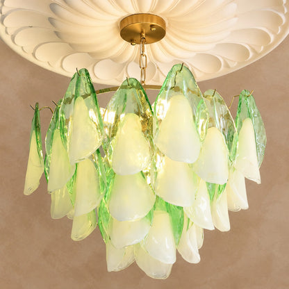 Murano Glass Chandelier for Living Room