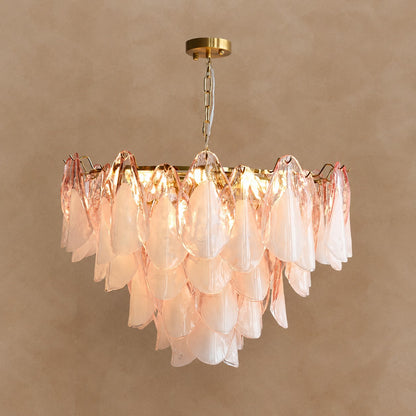 Murano Glass Chandelier for Living Room