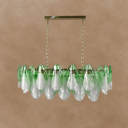 Murano Glass Chandelier for Living Room