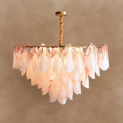 Murano Glass Chandelier for Living Room