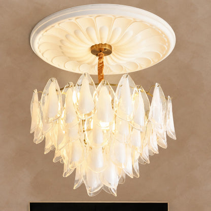 Murano Glass Chandelier for Living Room