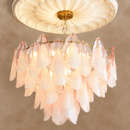 Murano Glass Chandelier for Living Room