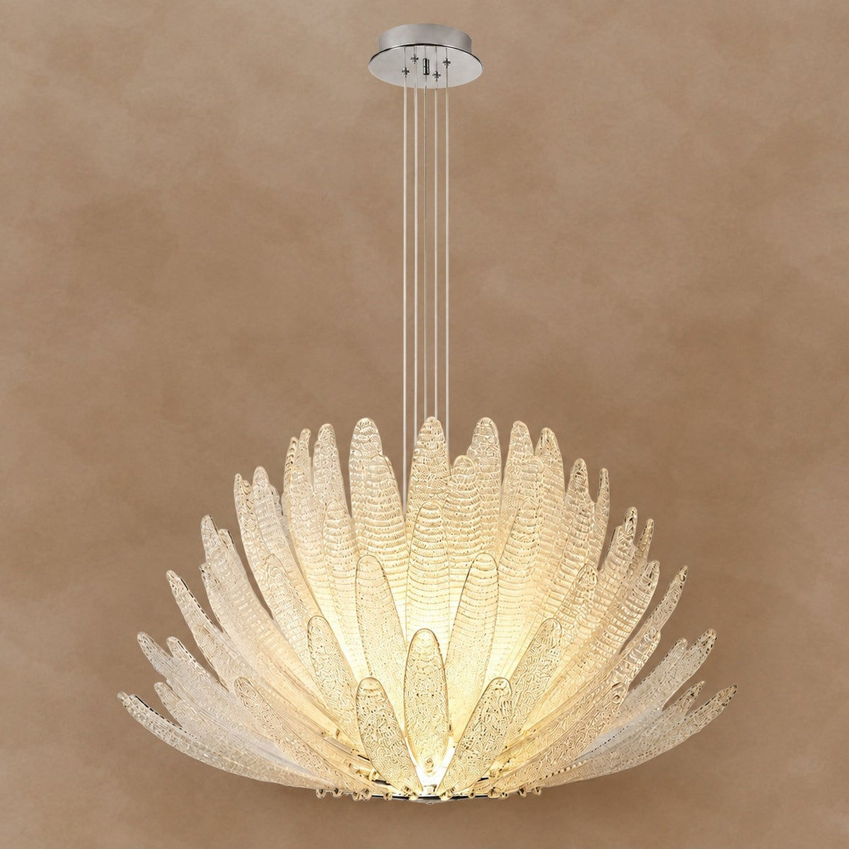 Calista Artisan Murano Chandelier 32.7"