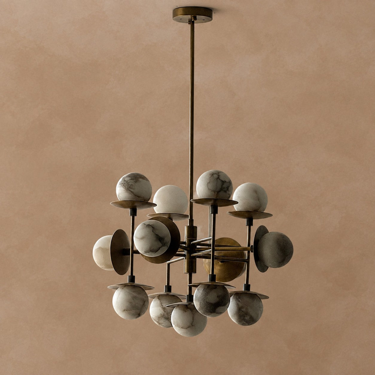 Cara Alabaster Chandelier 23.6"