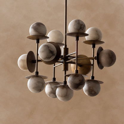 Cara Alabaster Chandelier 23.6"