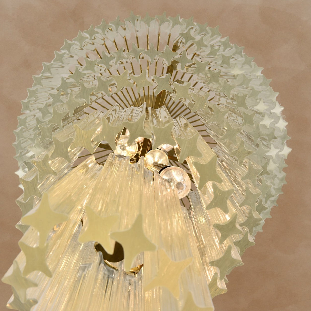 Cascada Spiral Clear Chandelier 15.7"-23.6"